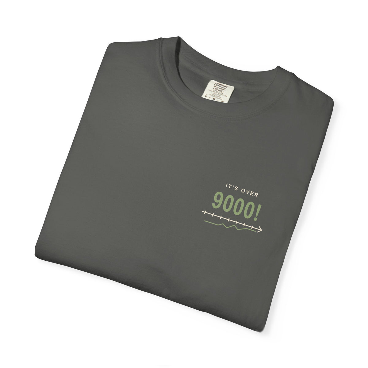 Over Nine Thousand Anime Quote Tee | Power Level Japanese Streetwear