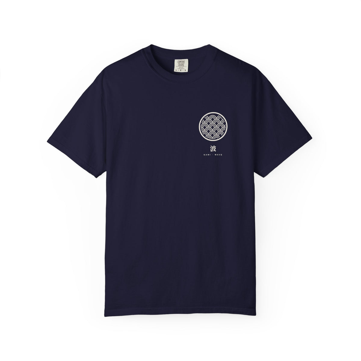 Nami Wave Crest Anime Tee | Minimalist Japanese Streetwear Shirt