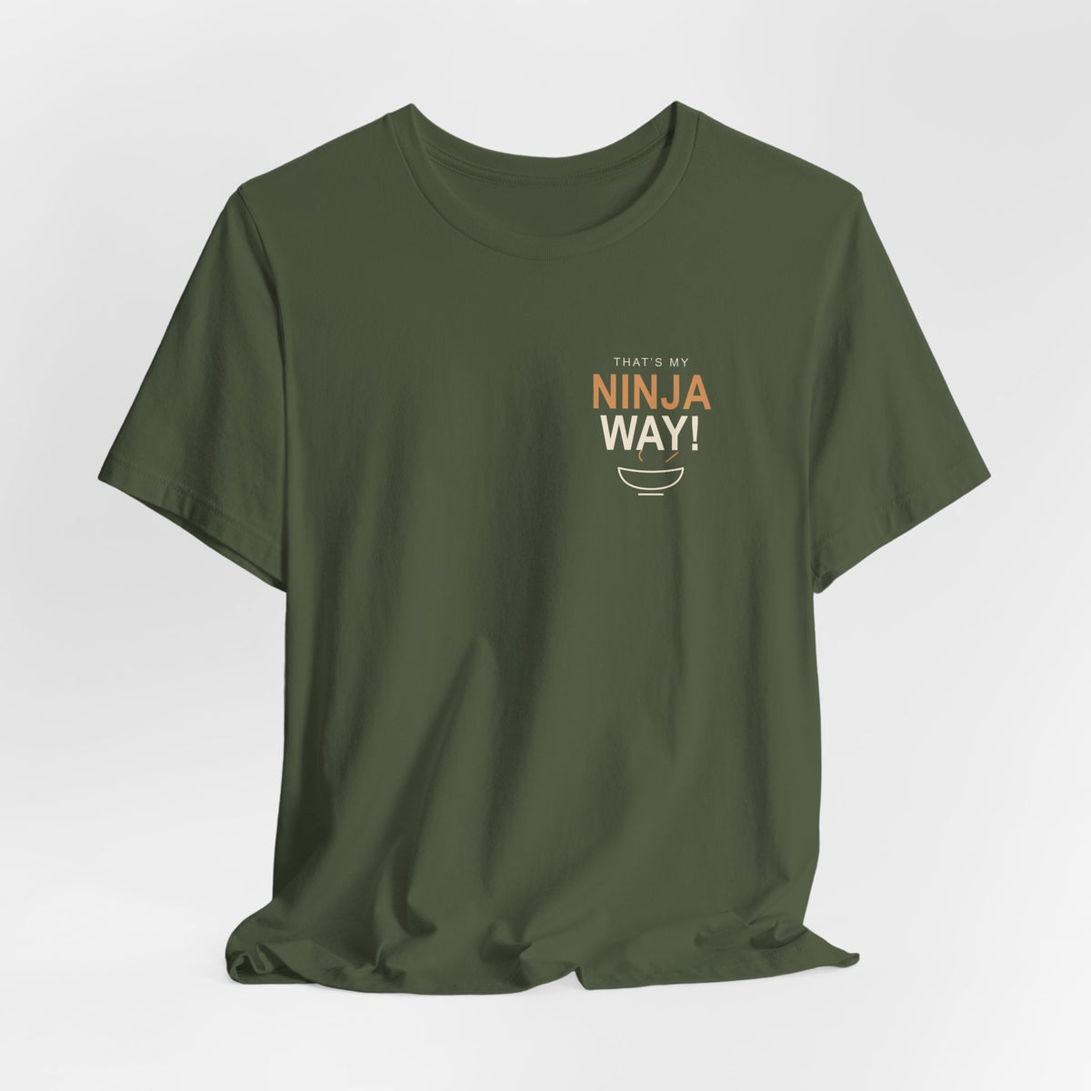 My Ninja Way Anime Quote Soft Tee | Ninja Japanese Streetwear
