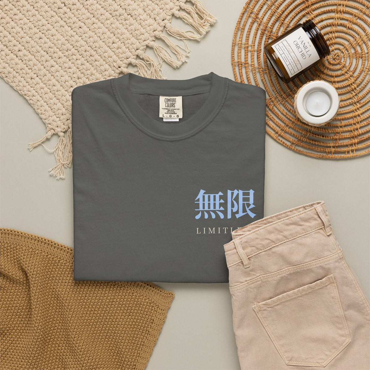 Limitless Kanji Anime Tee | Infinity Japanese Streetwear