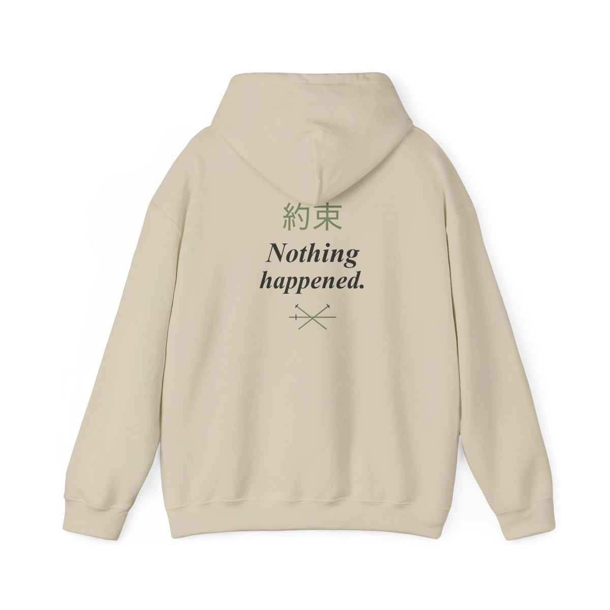 Kept Promise Kanji Anime Hoodie | Pirate Japanese Streetwear