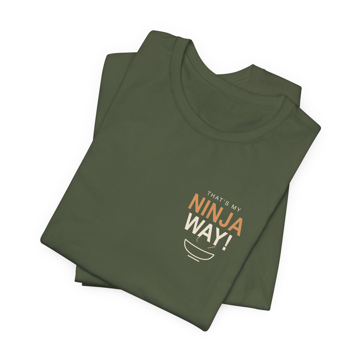 My Ninja Way Anime Quote Soft Tee | Ninja Japanese Streetwear