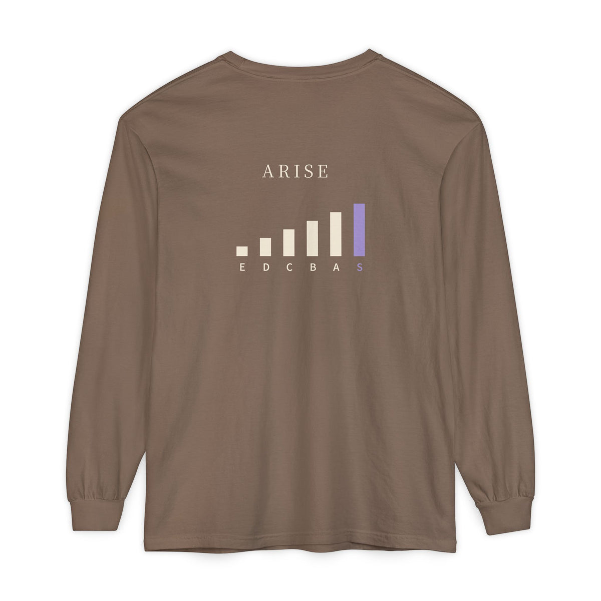 Rank Ascension Kanji Anime Long Sleeve Tee | Shadow Rank Gym Japanese Streetwear