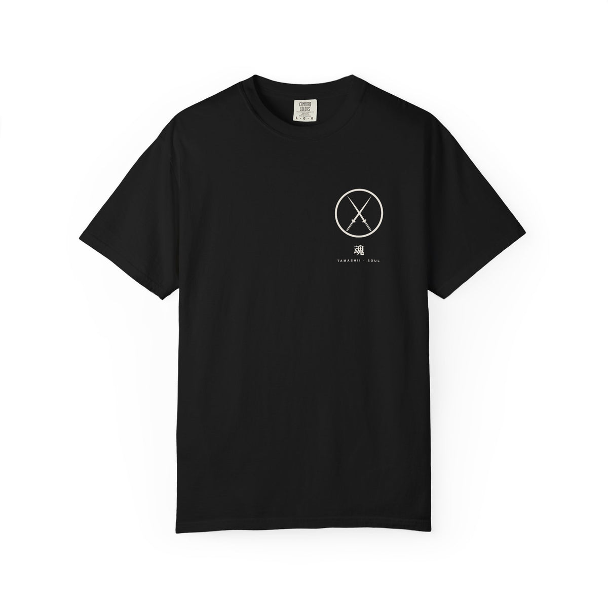 Tamashii Katana Anime Tee | Minimalist Samurai Streetwear Shirt