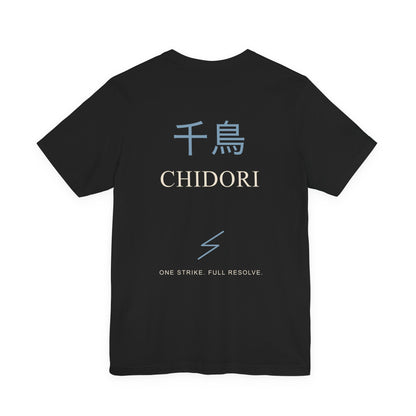 Thunder Strike Kanji Soft Tee | Inspired by Sasuke Uchiha and Kakashi Hatake from Naruto