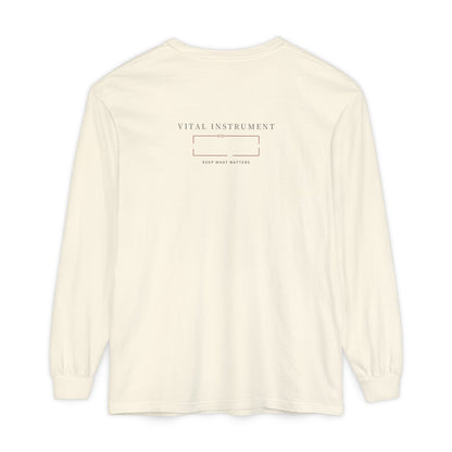Second Life Kanji Long Sleeve Tee | Inspired by Rudo from Gachiakuta
