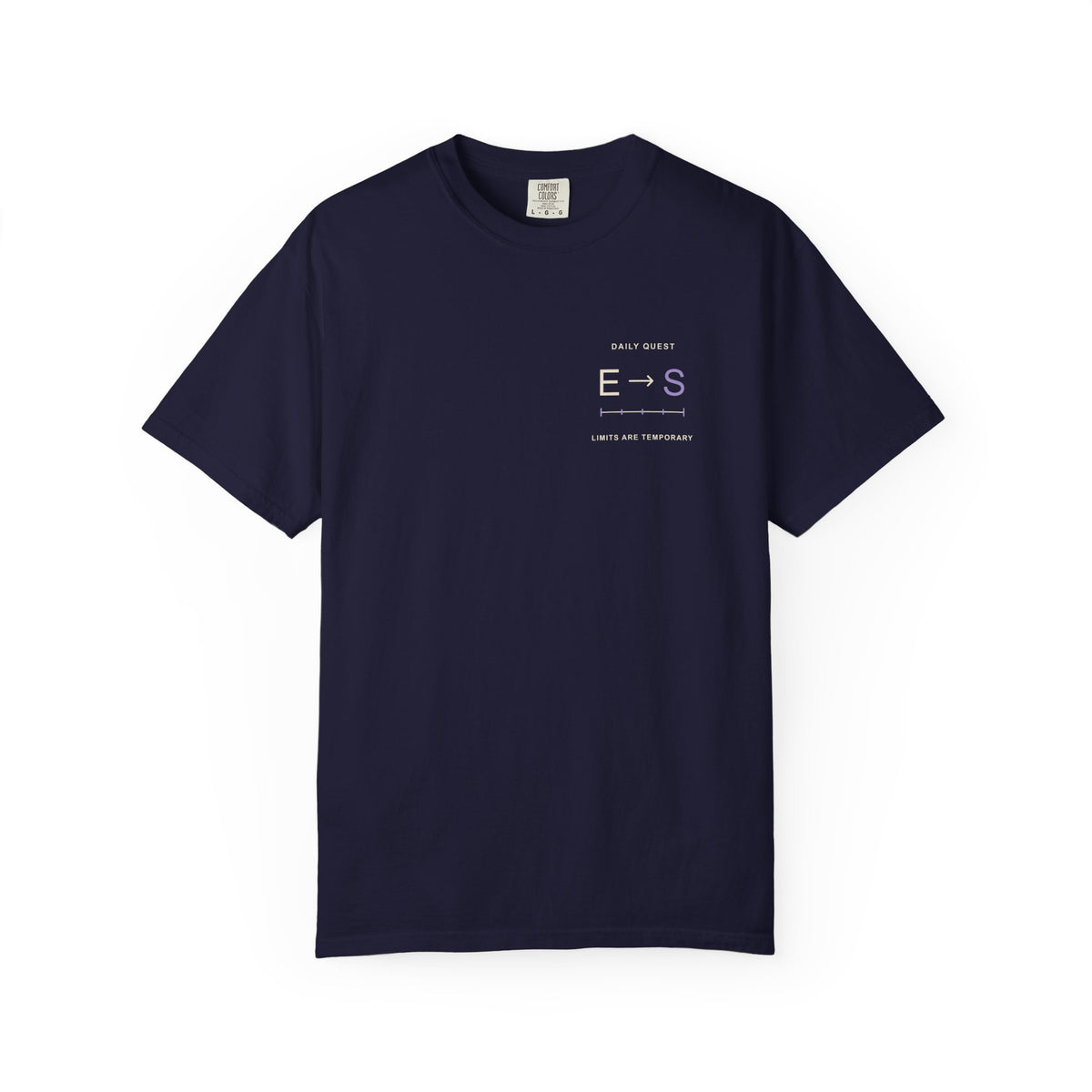 Rank Breaker Minimalist Anime Tee | Shadow Rank Gym Japanese Streetwear