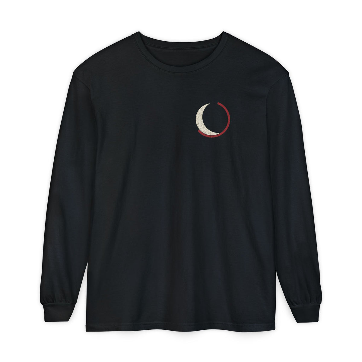 Black Moon Minimalist Long Sleeve Tee | Inspired by Ichigo Kurosaki from Bleach