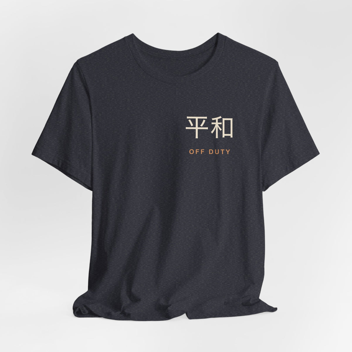 Off Duty Kanji Anime Soft Tee | Retired Assassin Japanese Streetwear