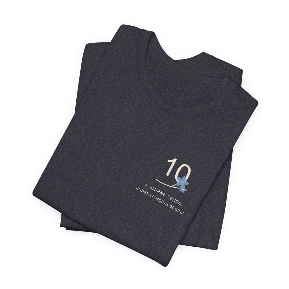 Ten Years, Still Learning Minimalist Anime Soft Tee | Mage Journey Japanese Streetwear