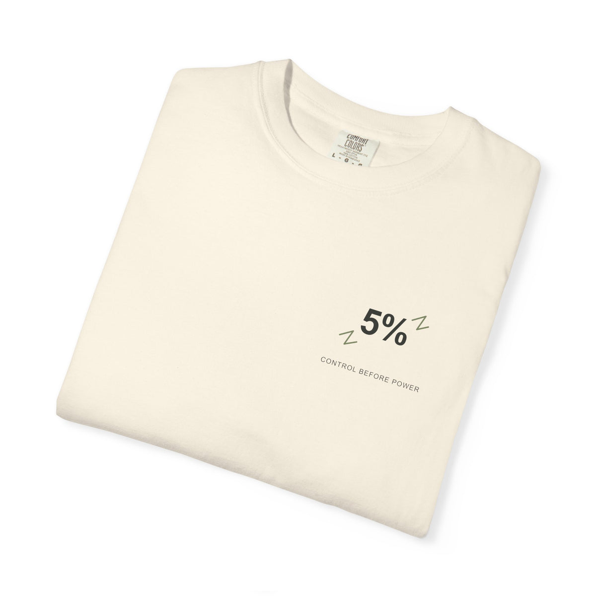 Five Percent Minimalist Anime Tee | Hero Academy Japanese Streetwear