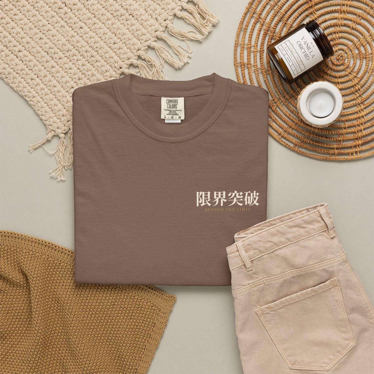 Beyond the Limit Kanji Anime Tee | Power Level Japanese Streetwear