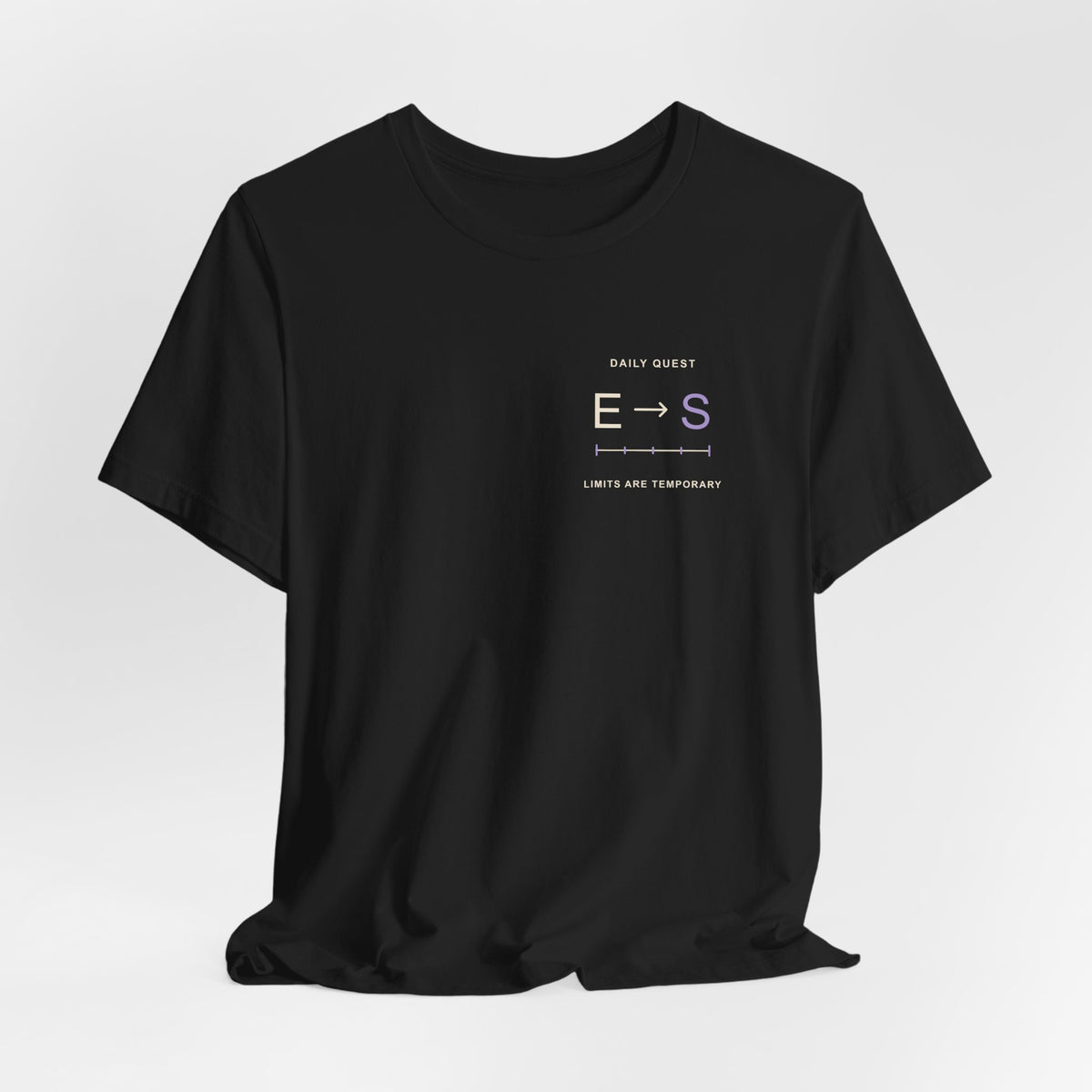 Rank Breaker Minimalist Anime Soft Tee | Shadow Rank Gym Japanese Streetwear