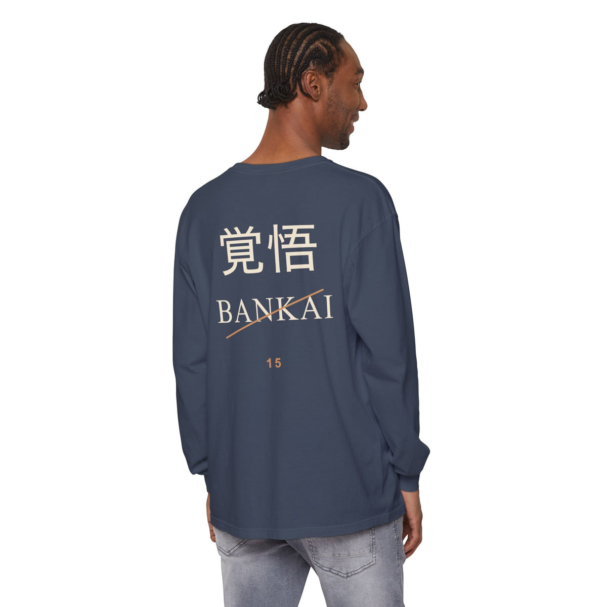 Resolve and Release Kanji Long Sleeve Tee | Inspired by Ichigo Kurosaki from Bleach