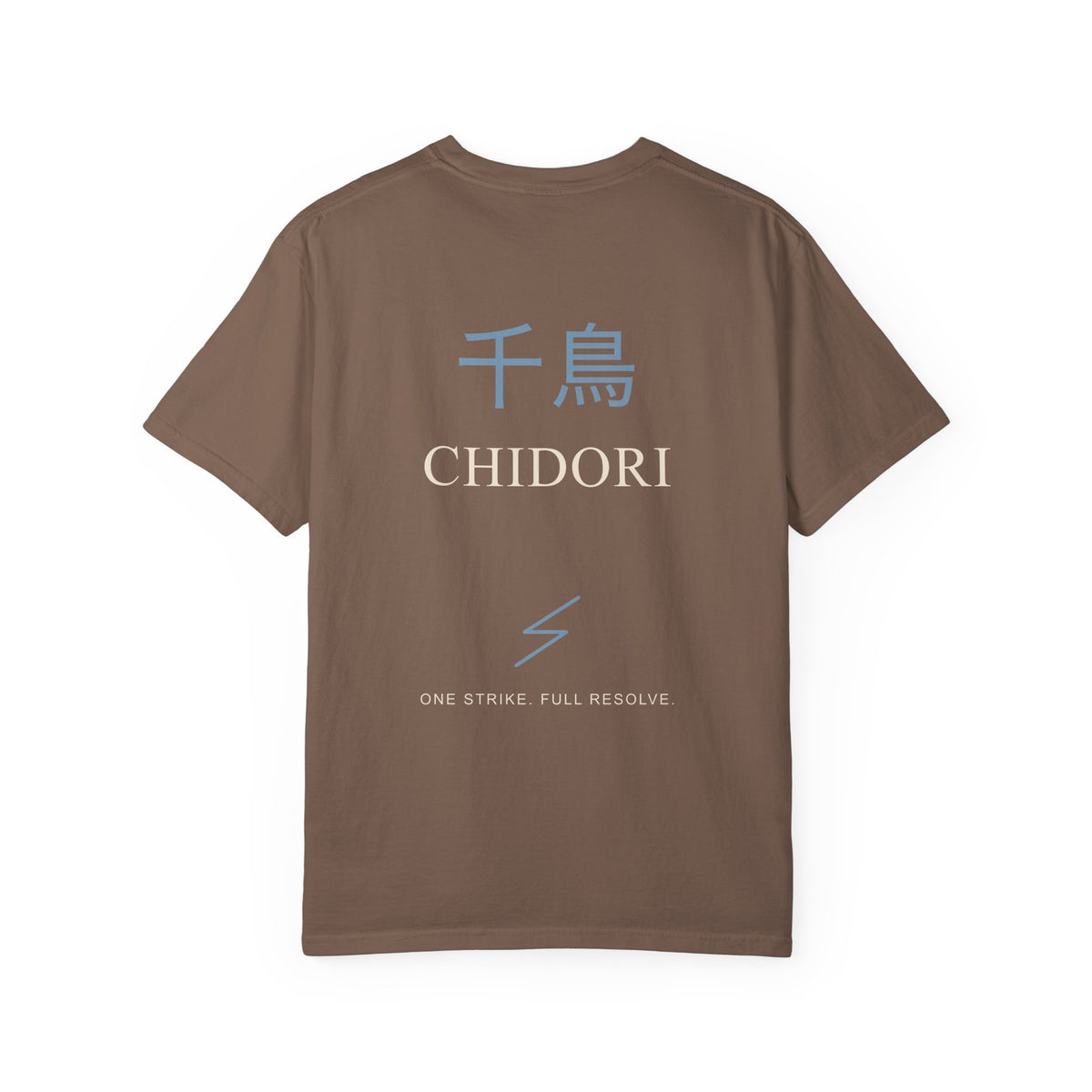 Thunder Strike Kanji Anime Tee | Ninja Japanese Streetwear