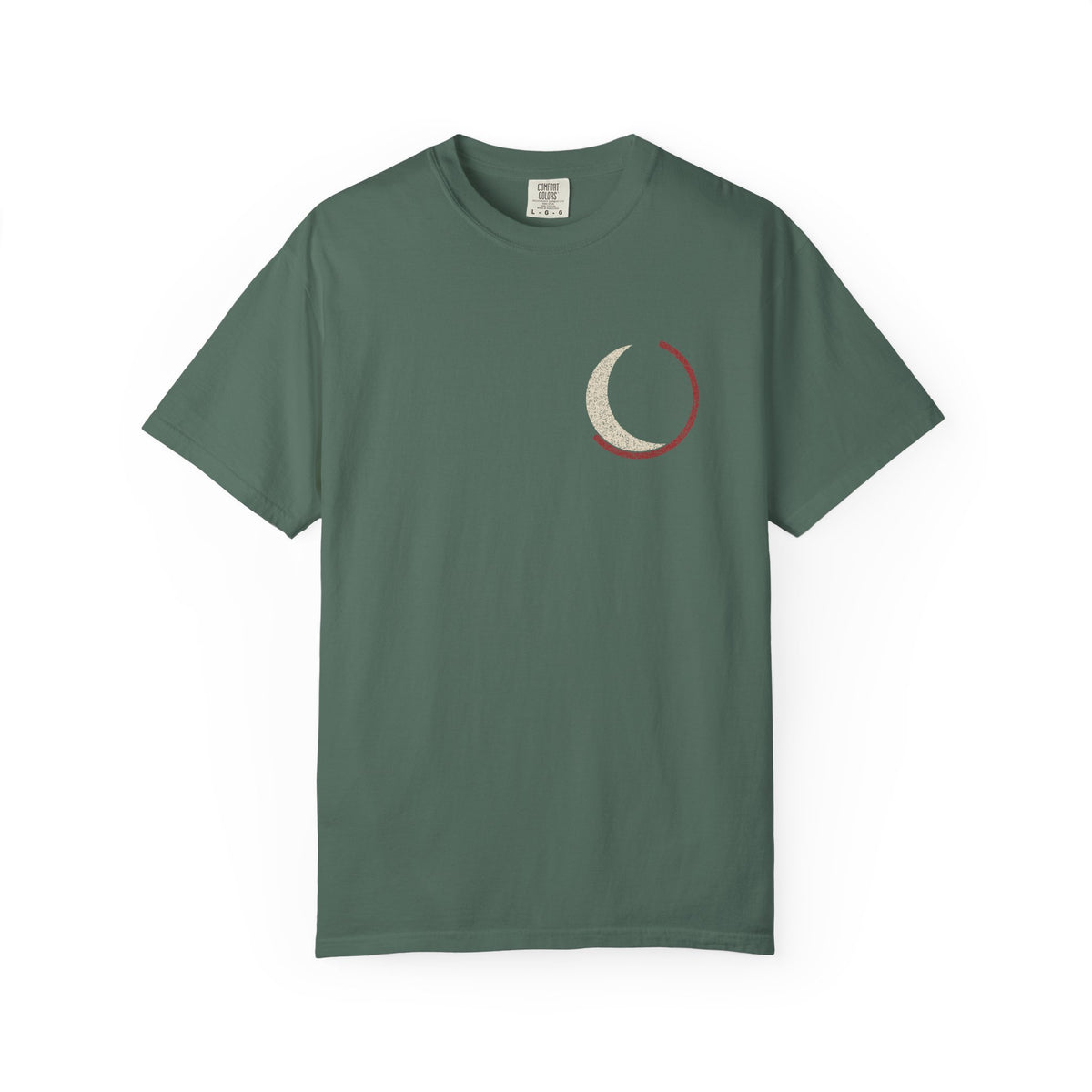 Black Moon Minimalist Anime Tee | Soul Sword Japanese Streetwear