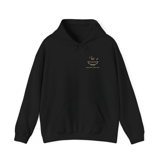 Table for Seven Minimalist Hoodie | Inspired by Naruto Uzumaki and Team 7 from Naruto