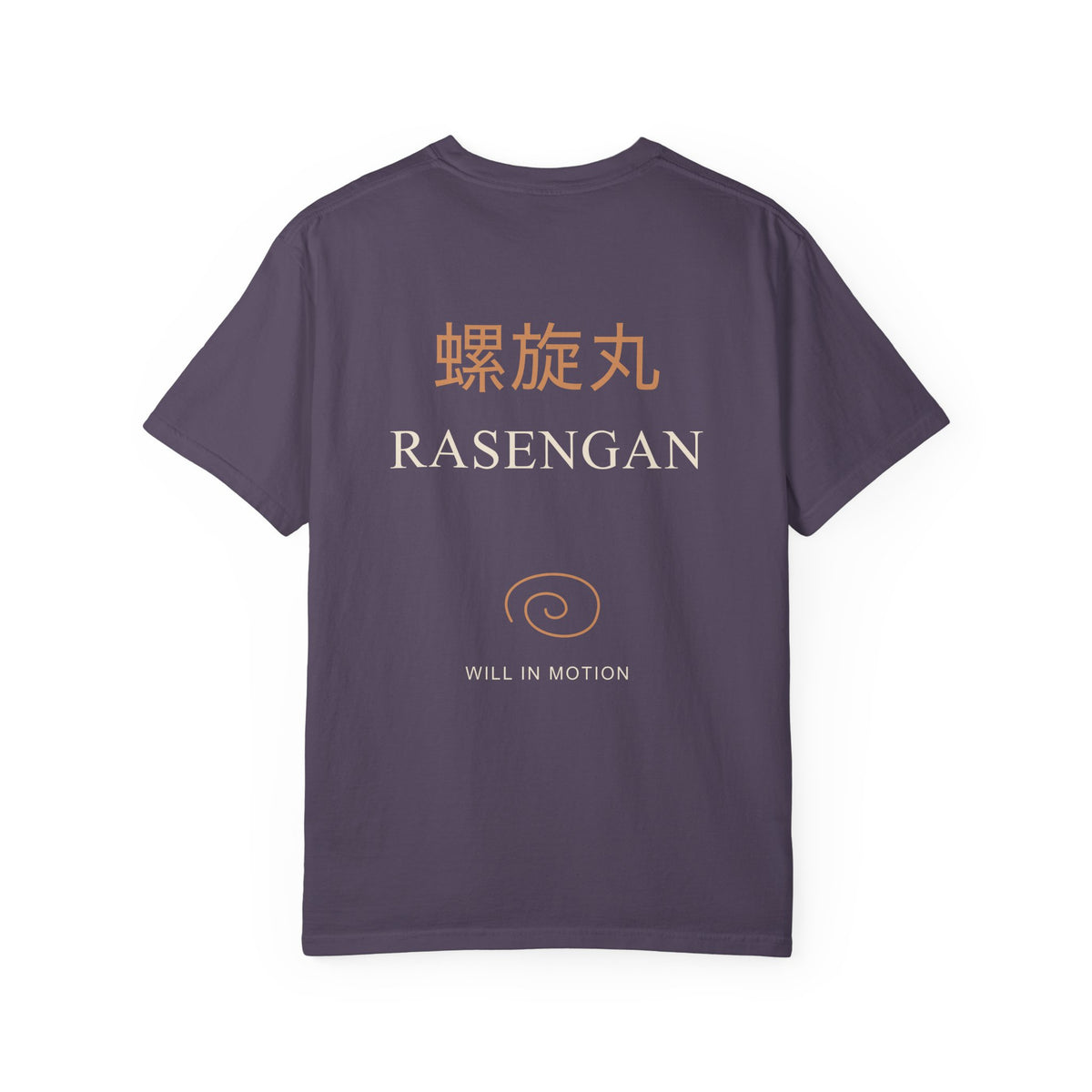 Spiral Will Kanji Anime Tee | Ninja Japanese Streetwear