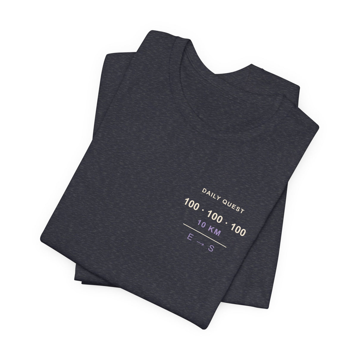 Daily Requirement Minimalist Anime Soft Tee | Shadow Rank Gym Japanese Streetwear
