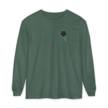 Black Clover Leaf Minimalist Long Sleeve Tee | Inspired by Asta from Black Clover