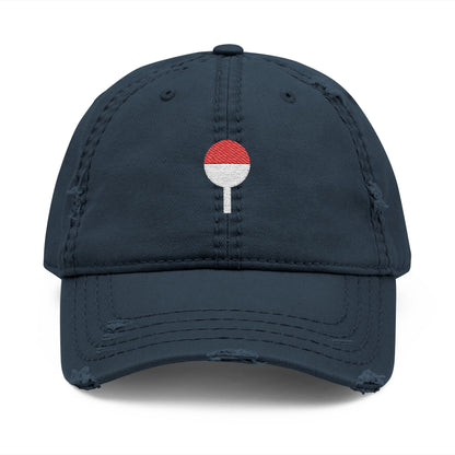 Clan Fan Crest Embroidered Dad Hat | Inspired by the Uchiha clan of Naruto