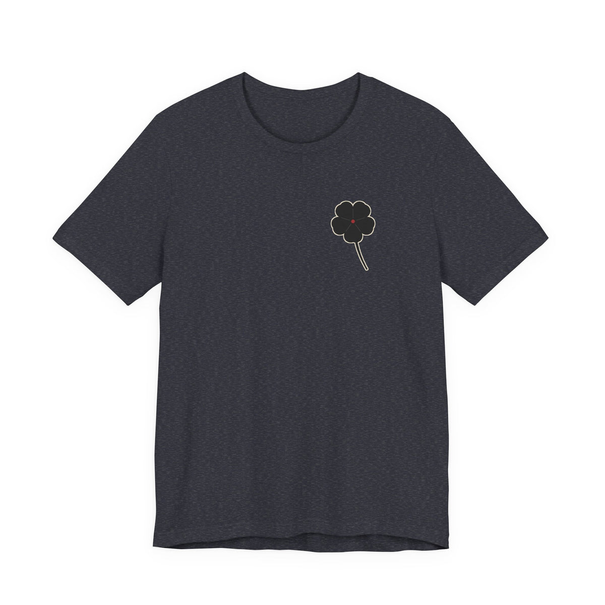 Black Clover Leaf Minimalist Soft Tee | Inspired by Asta from Black Clover