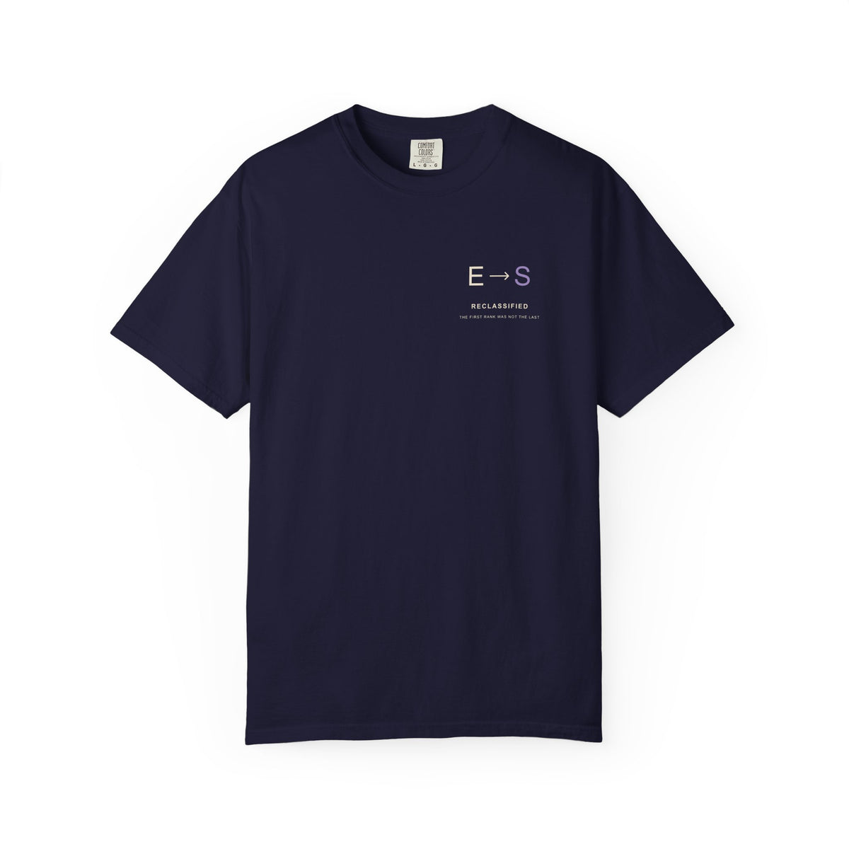Reclassified Minimalist Anime Tee | Shadow Rank Gym Japanese Streetwear
