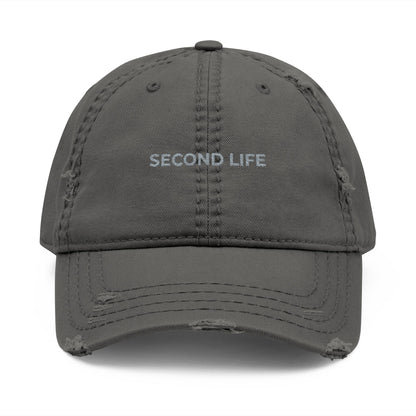Second Life Embroidered Dad Hat | Inspired by Gachiakuta