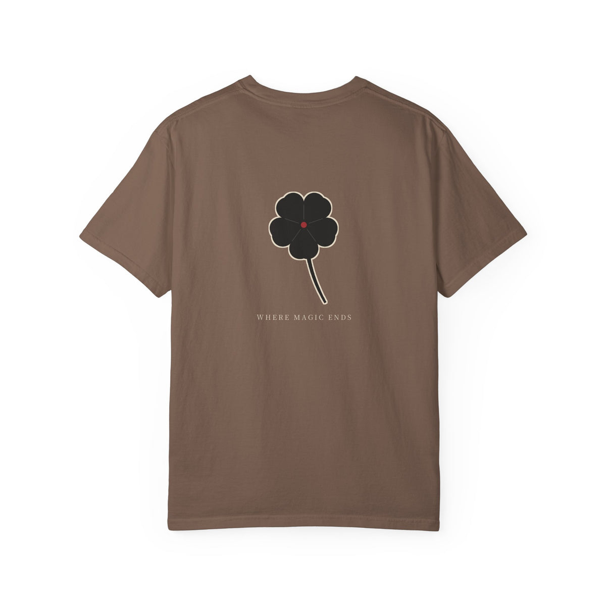 Black Clover Leaf Minimalist Heavyweight Tee | Inspired by Asta from Black Clover