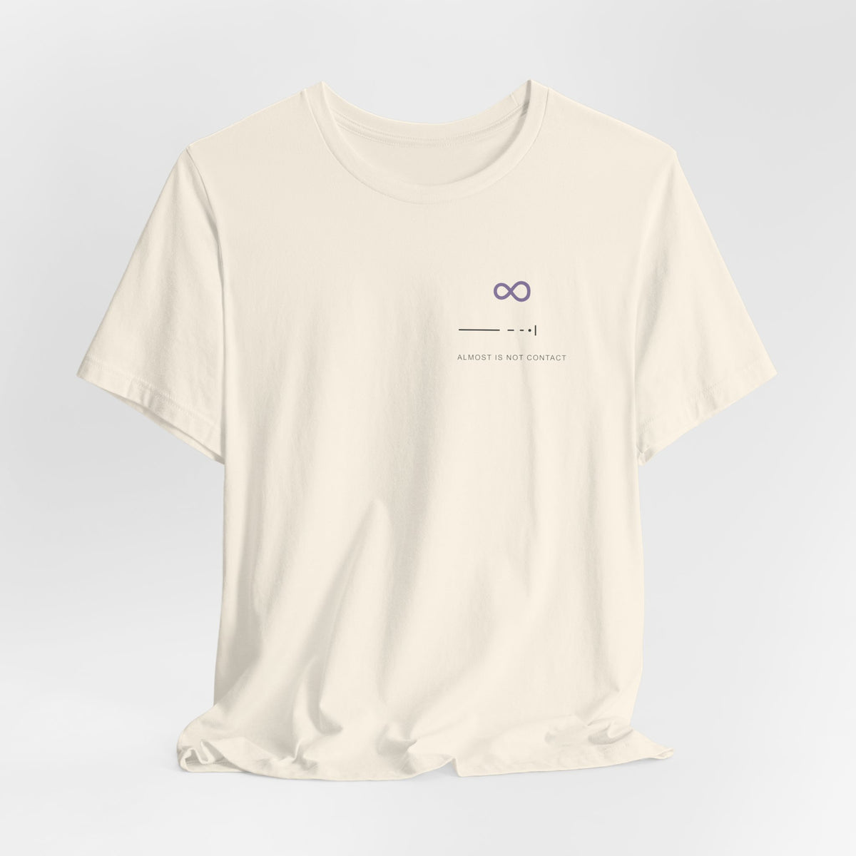 Limit Approaches Minimalist Anime Soft Tee | Sorcerer Japanese Streetwear