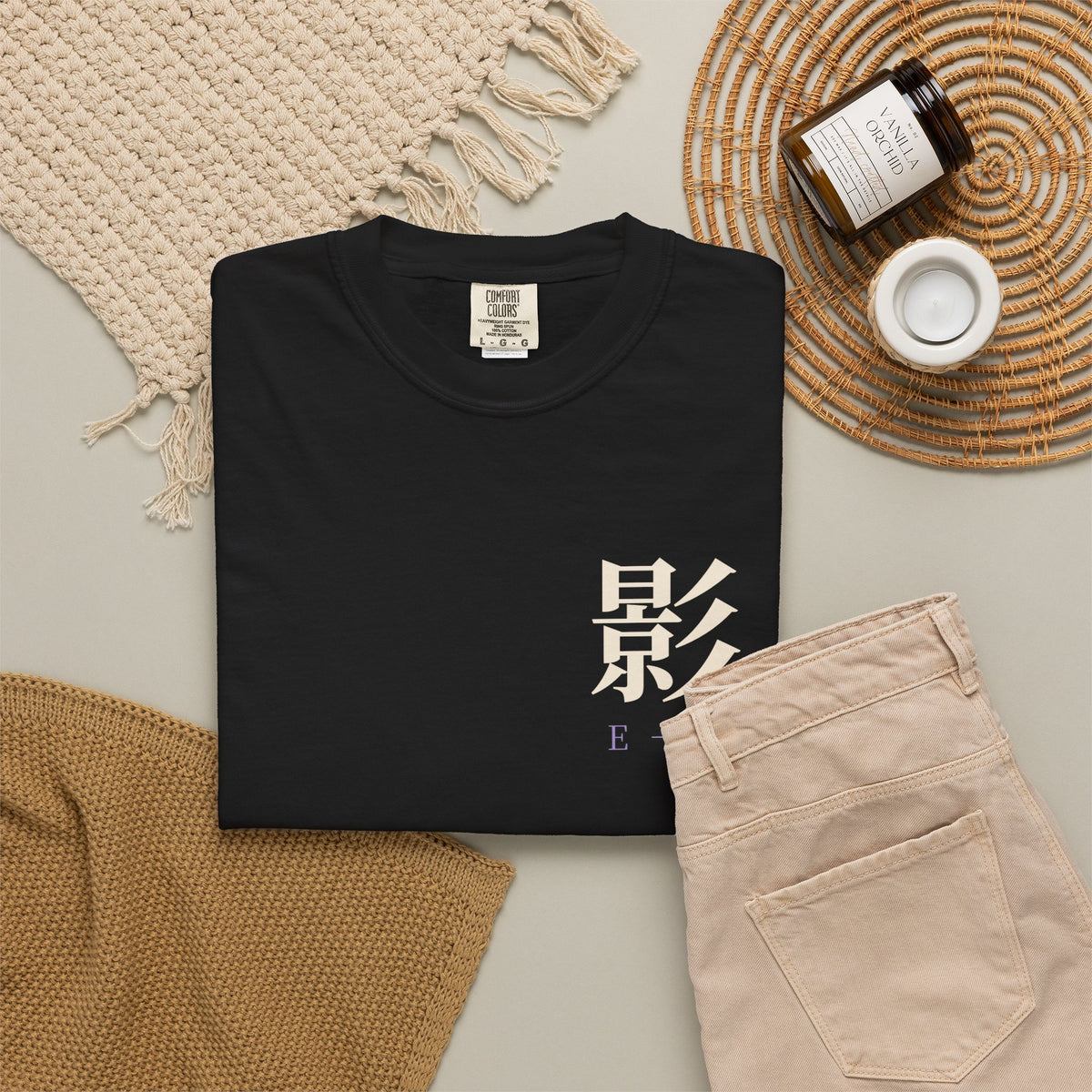 Rank Ascension Kanji Anime Tee | Shadow Rank Gym Japanese Streetwear