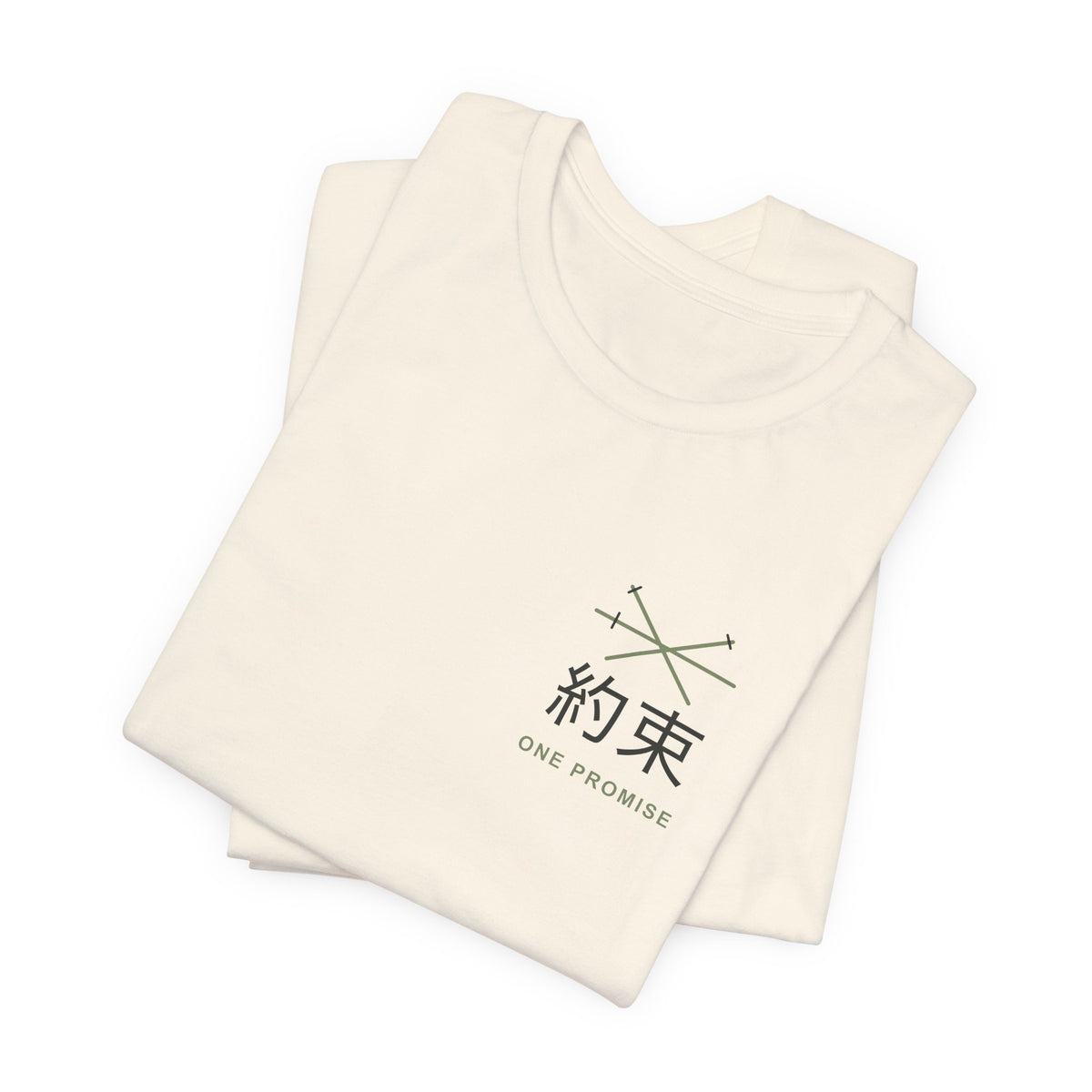 Kept Promise Kanji Anime Soft Tee | Pirate Japanese Streetwear