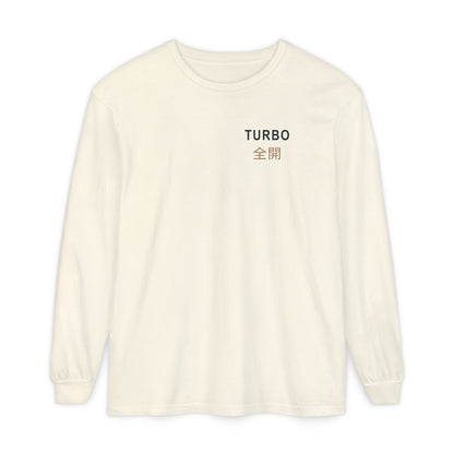 Tunnel Velocity Kanji Long Sleeve Tee | Inspired by Okarun from Dandadan