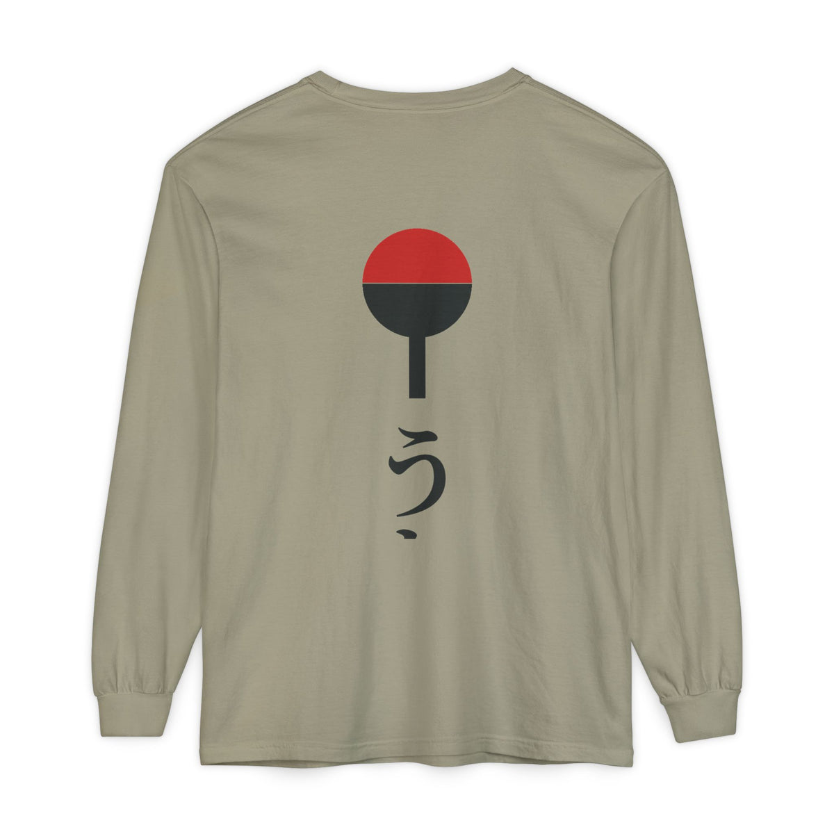 Clan Fan Crest Kanji Long Sleeve Tee | Inspired by the Uchiha clan of Naruto