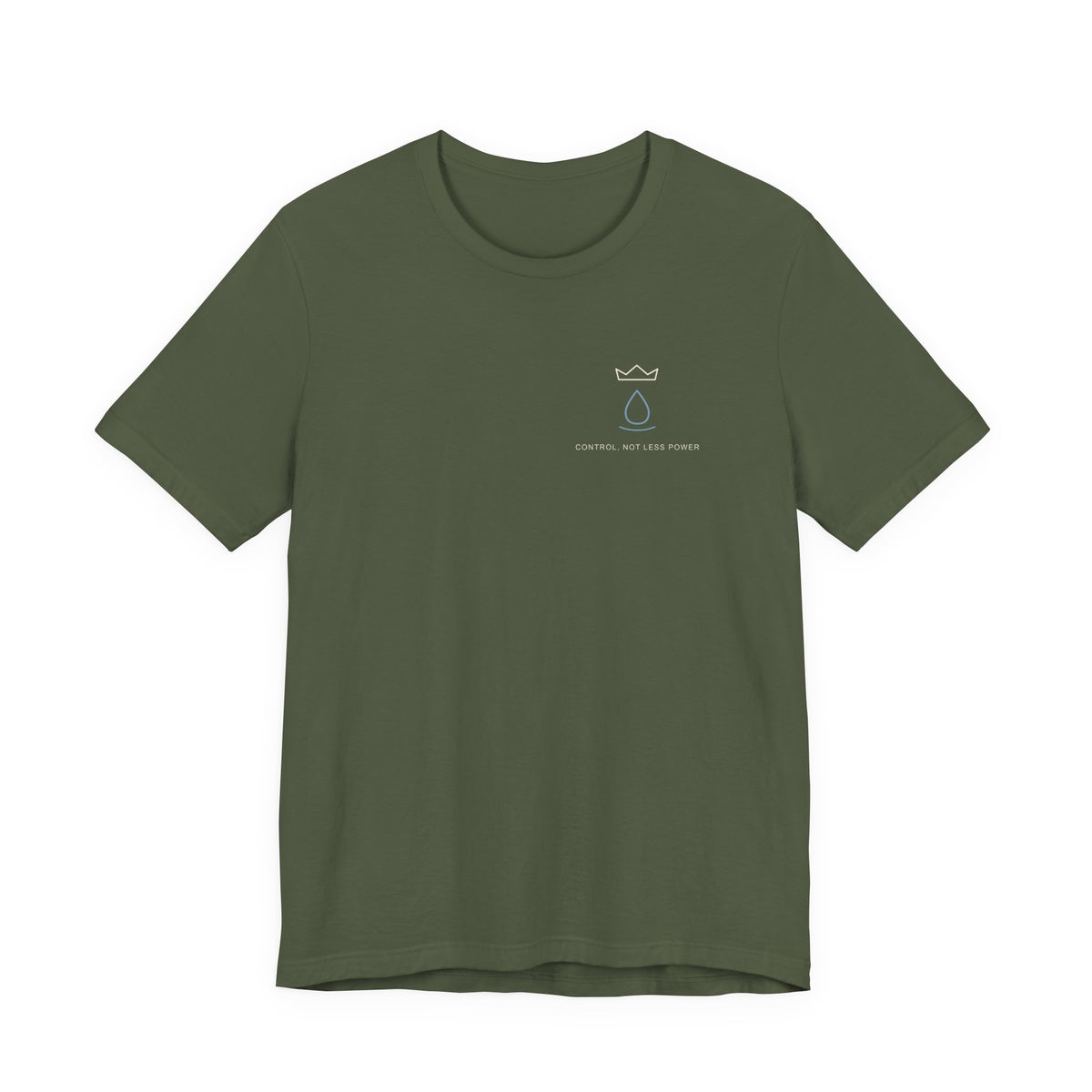 Royal Control Minimalist Anime Soft Tee | Grimoire Magic Japanese Streetwear