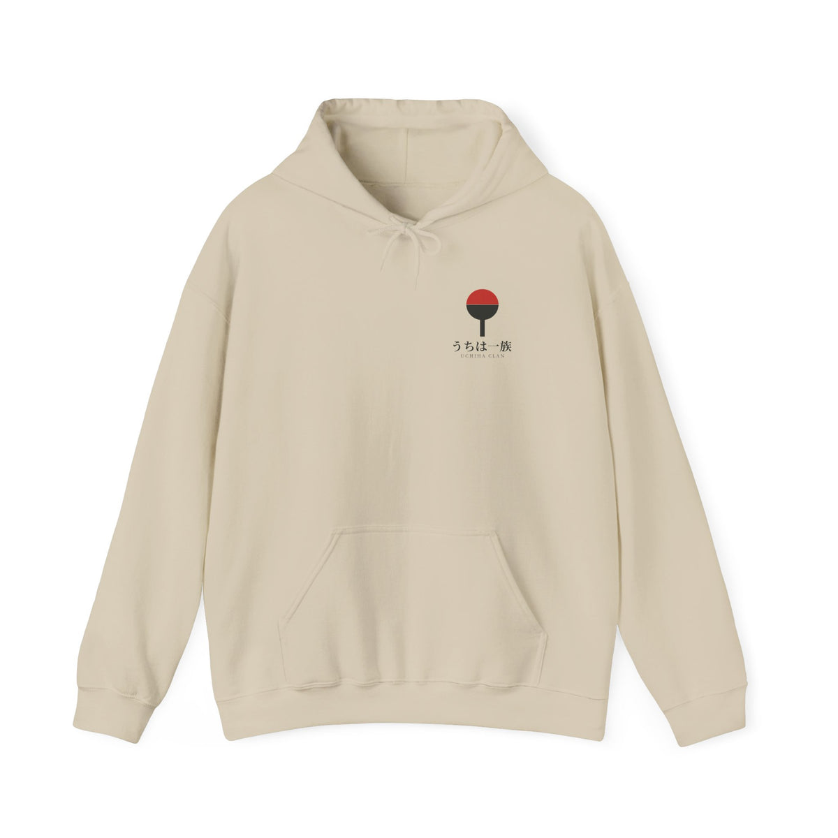 Clan Fan Crest Kanji Anime Hoodie | うちは一族 Ninja Japanese Streetwear