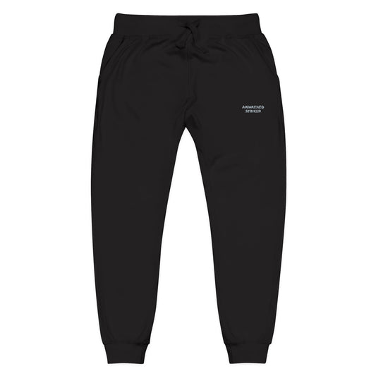 Awakened Striker Embroidered Fleece Sweatpants | Inspired by Yoichi Isagi from Blue Lock