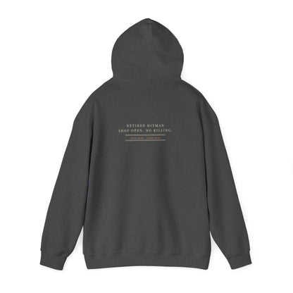 Shop Hours Kanji Hoodie | Inspired by Taro Sakamoto from Sakamoto Days