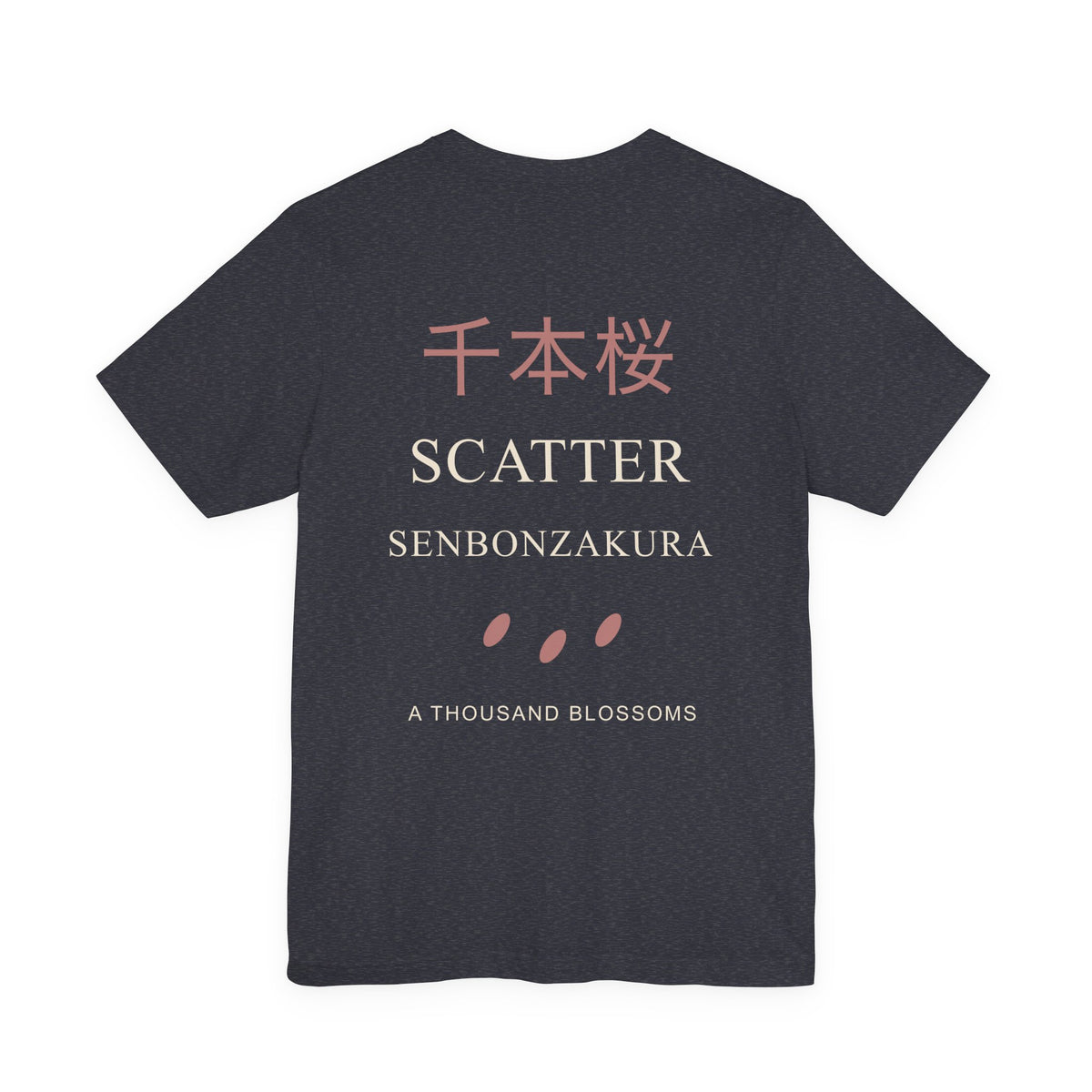 Scatter Kanji Anime Soft Tee | Soul Sword Japanese Streetwear