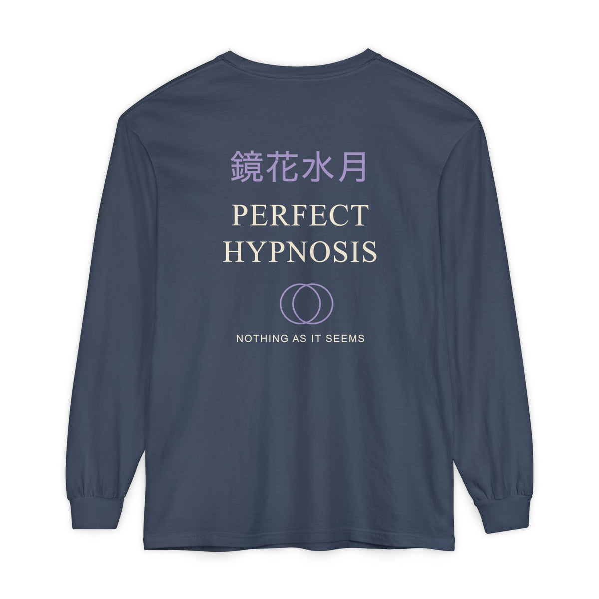 Perfect Illusion Kanji Long Sleeve Tee | Inspired by Sosuke Aizen from Bleach