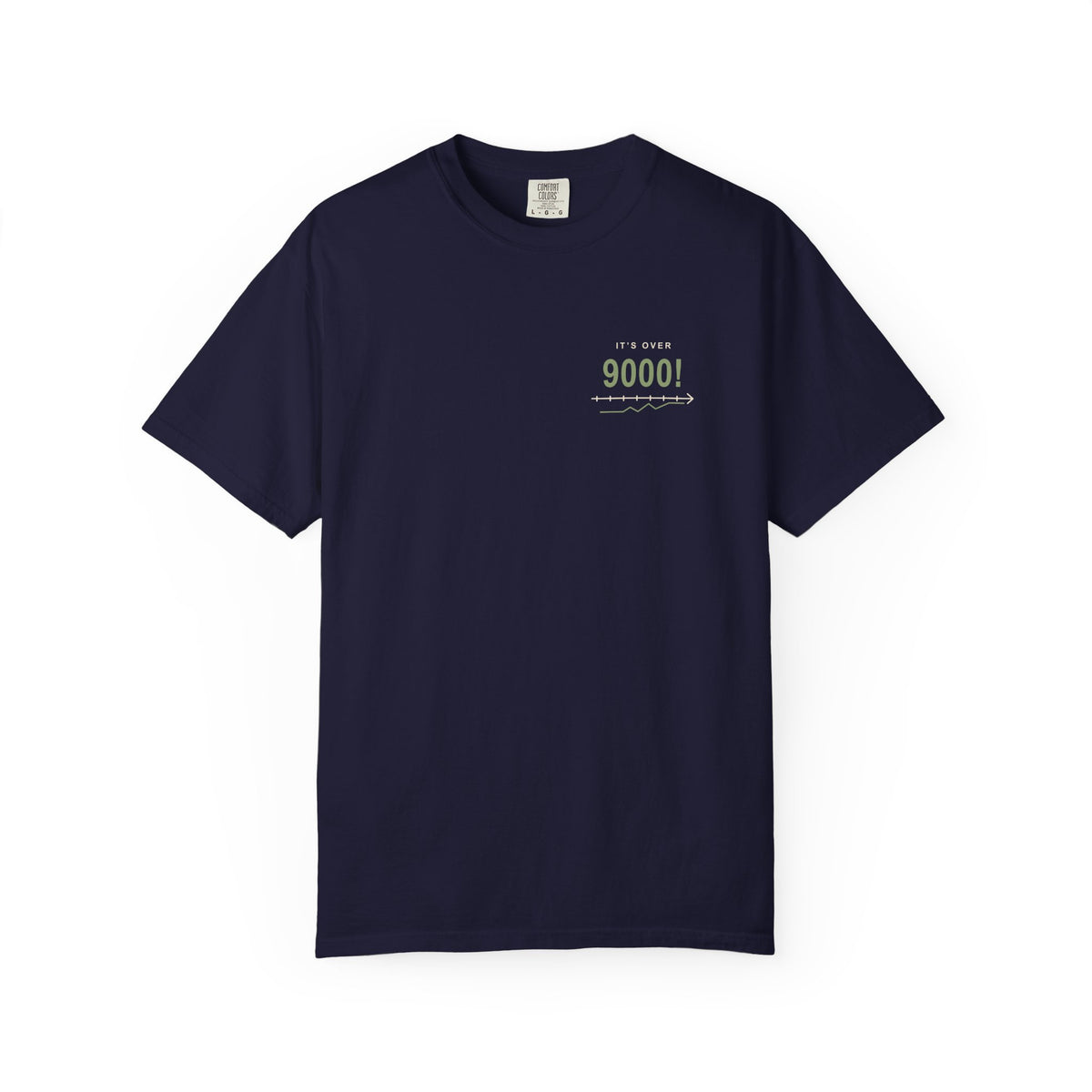 Over Nine Thousand Anime Quote Tee | Power Level Japanese Streetwear