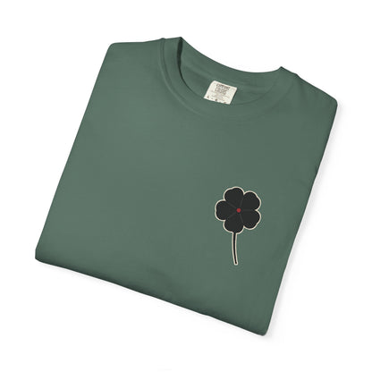Black Clover Leaf Minimalist Heavyweight Tee | Inspired by Asta from Black Clover