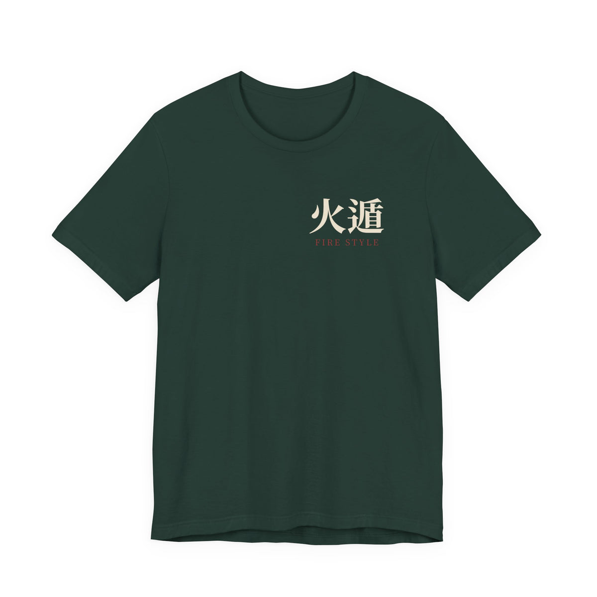 Ember Lineage Kanji Anime Soft Tee | Ninja Japanese Streetwear