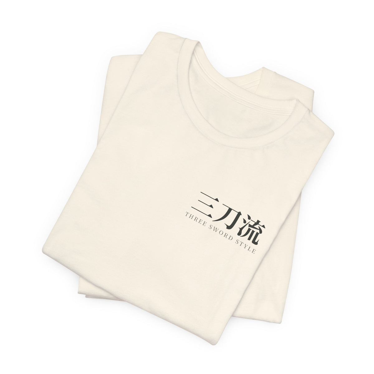 Threefold Kanji Anime Soft Tee | Pirate Japanese Streetwear