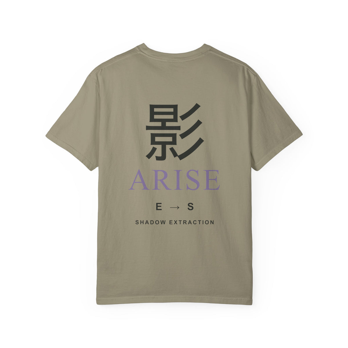 Shadow Rank Kanji Anime Tee | Shadow Rank Gym Japanese Streetwear