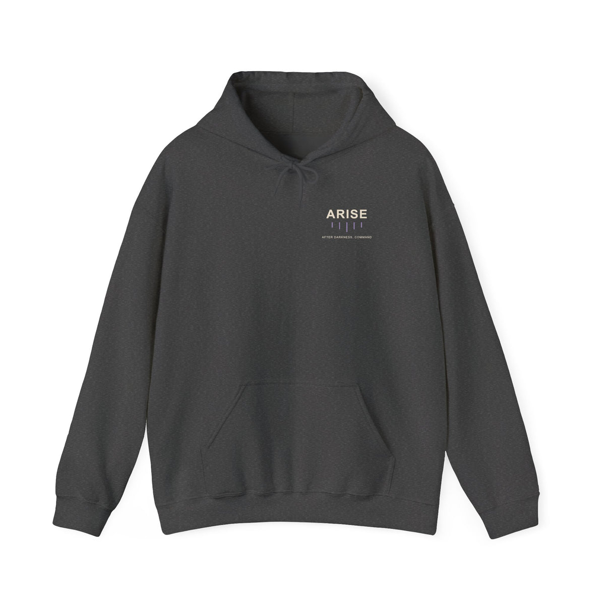 After Darkness Minimalist Anime Hoodie | Shadow Rank Gym Japanese Streetwear