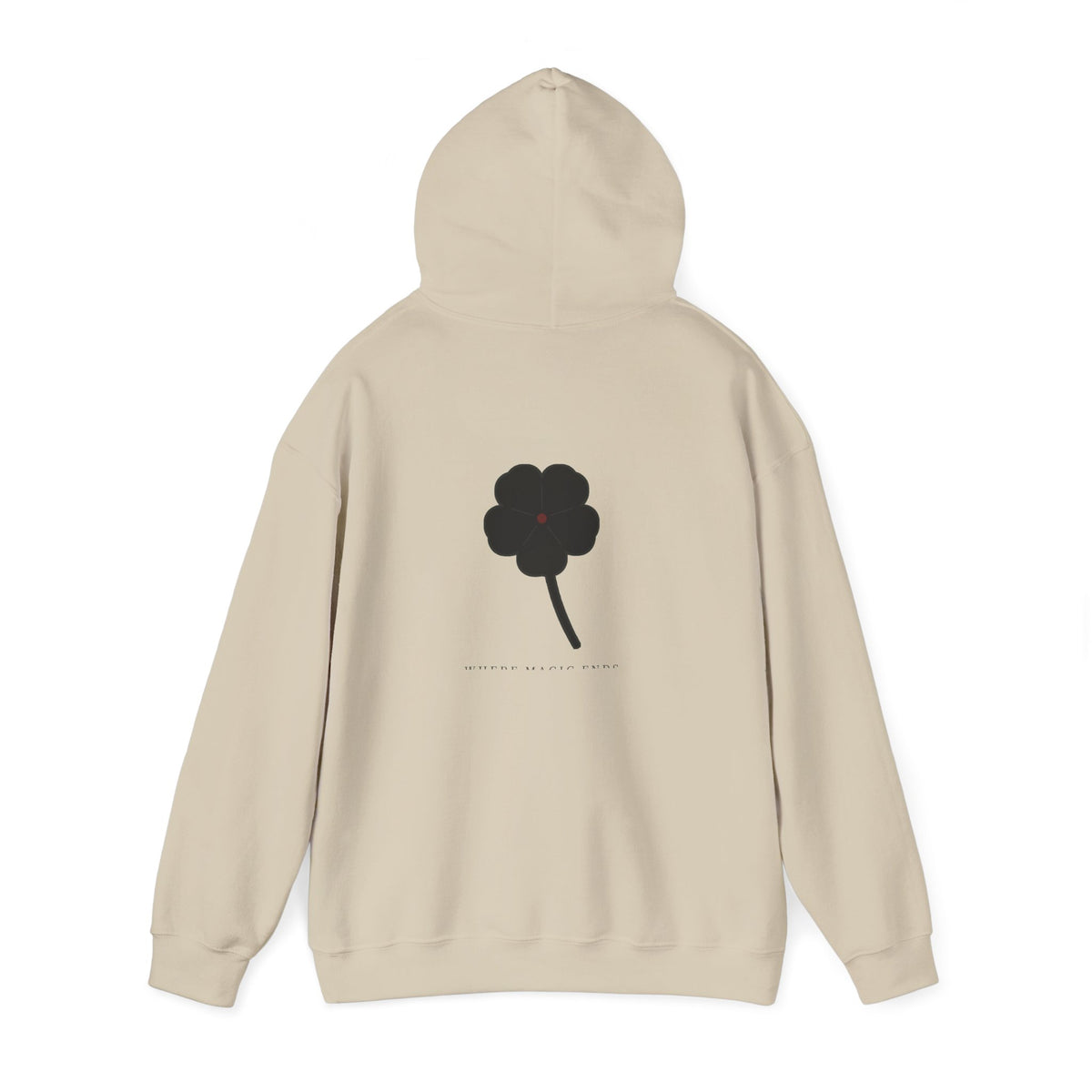Black Clover Leaf Minimalist Hoodie | Inspired by Asta from Black Clover