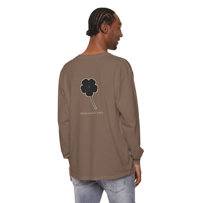 Black Clover Leaf Minimalist Long Sleeve Tee | Inspired by Asta from Black Clover
