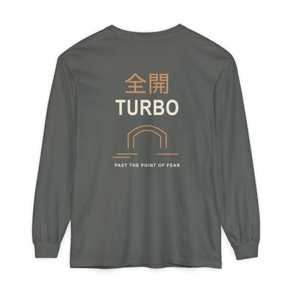 Tunnel Velocity Kanji Long Sleeve Tee | Inspired by Okarun from Dandadan