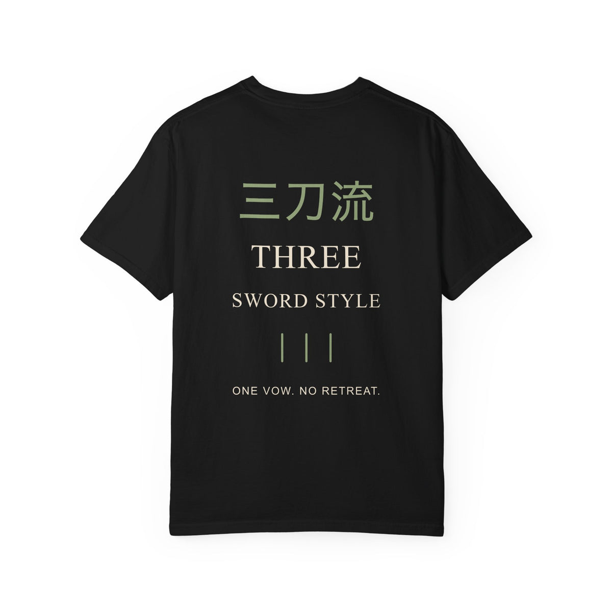 Threefold Vow Kanji Anime Tee | Pirate Japanese Streetwear